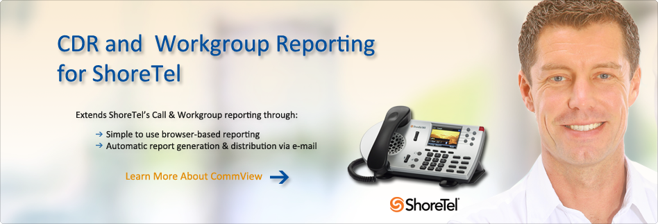 CDR and Workgroup Reporting for ShoreTel